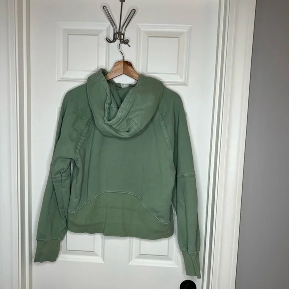 Offline by Aerie Green Half Zip Pullover | Size: M - Picture 6 of 8